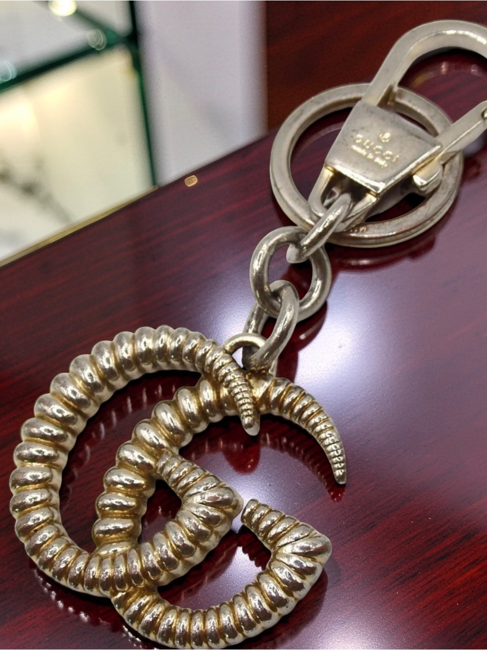 GUCCI GG Marmont Bag Charm/Keychain 💙